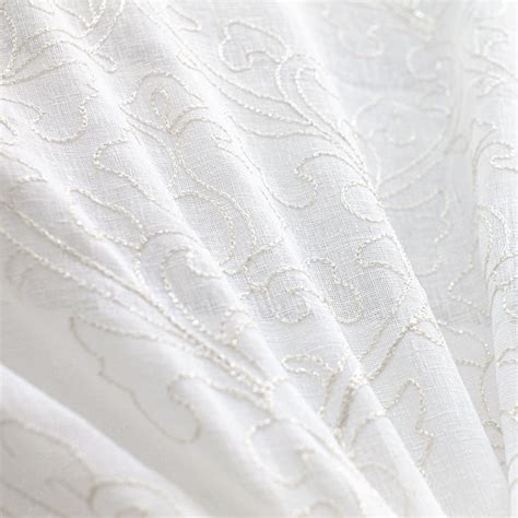 Rodeo Home Metallic Damask Sheer 